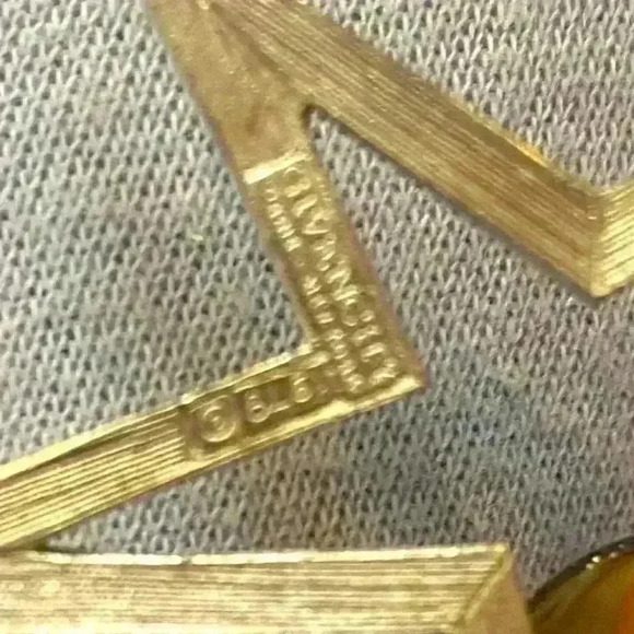 Vintage Givenchy Paris New York Silver Rhinestone Brooch - Picture 2 of 5